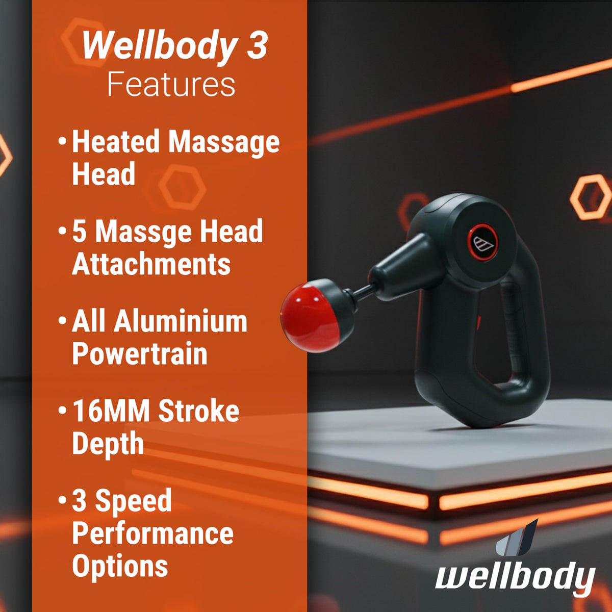 Portable Deep Tissue Massage Gun