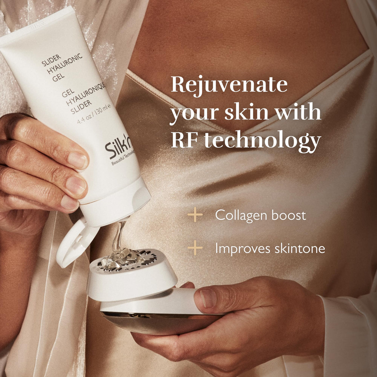 3-in-1 RF Face & Neck Skin Tightening Device