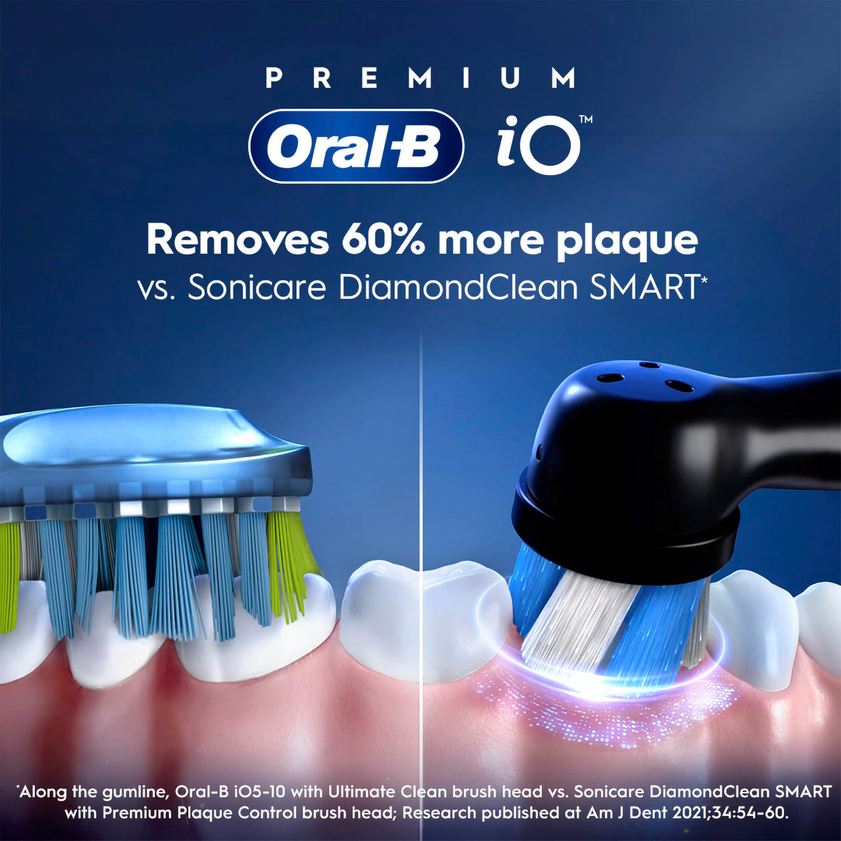 Rechargeable Electric Toothbrush with Brush Heads & Travel