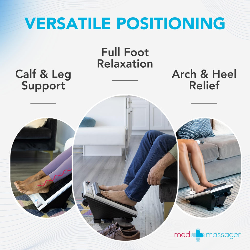 MedMassager Foot Massager Classic/Plus, Deep Tissue, Dual Speed, Portable