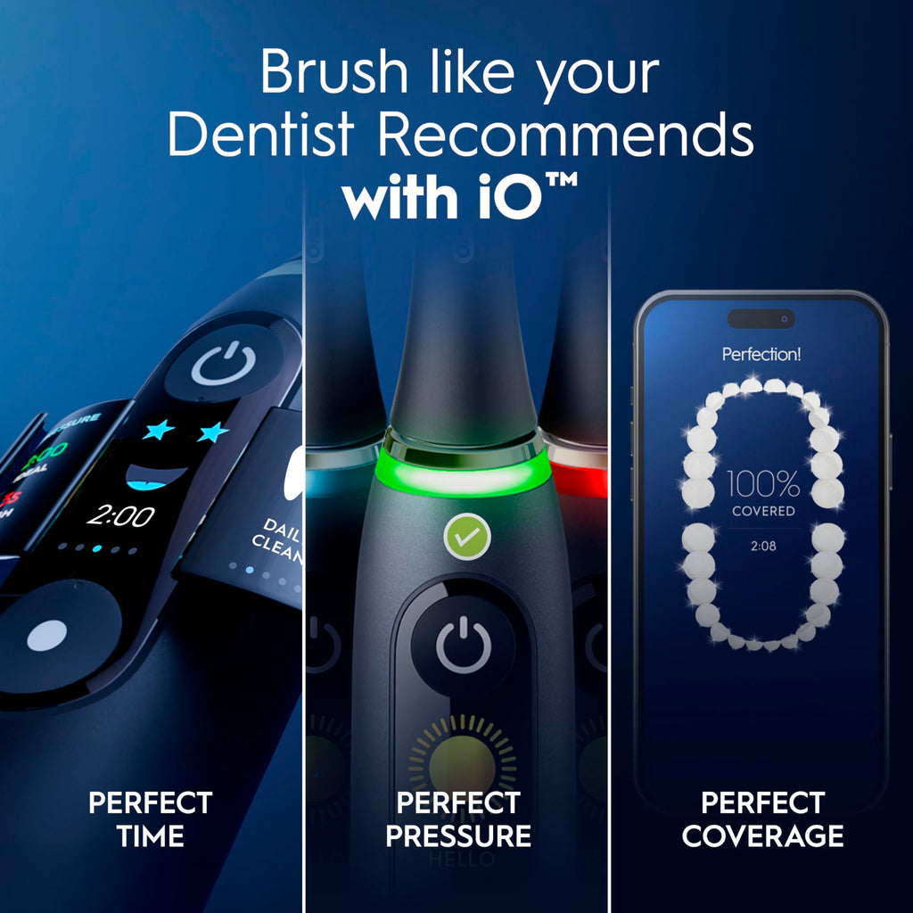 Rechargeable Electric Toothbrush with Brush Heads & Travel